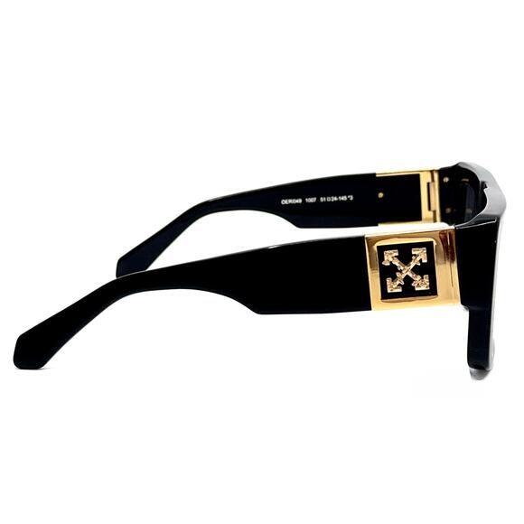 New, OFF-WHITE Sunglasses Leonardo OERI04 1007 Authentic - Picture 4 of 12